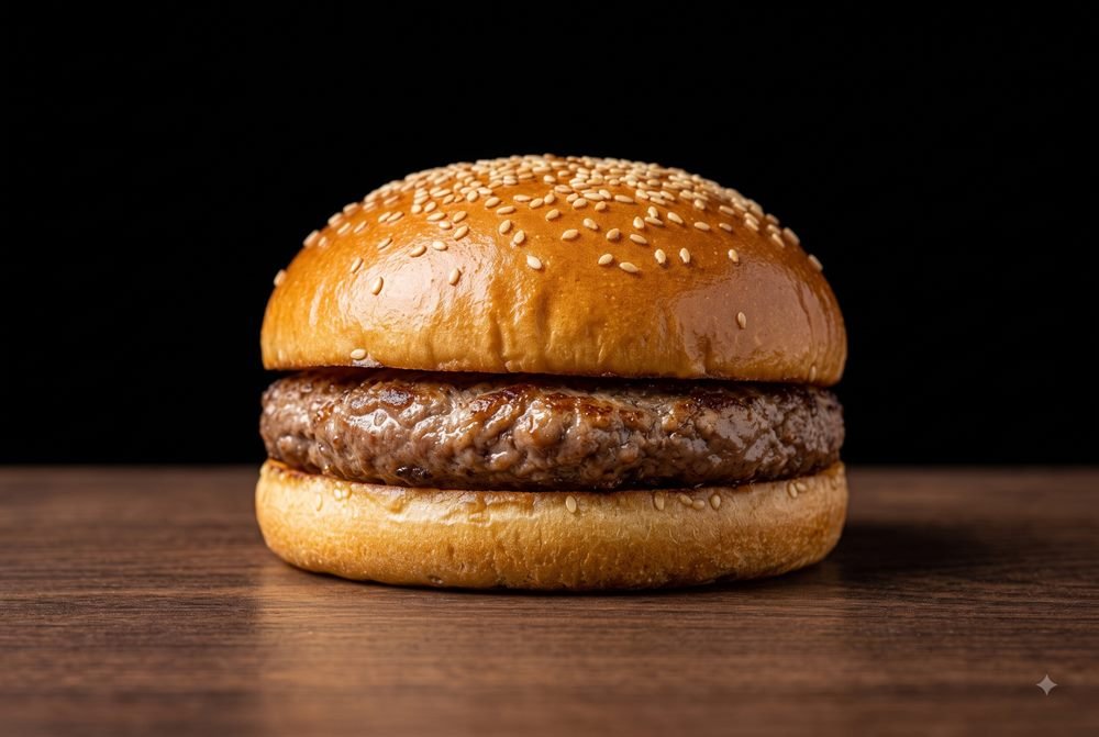 Hamburguesa solo carne