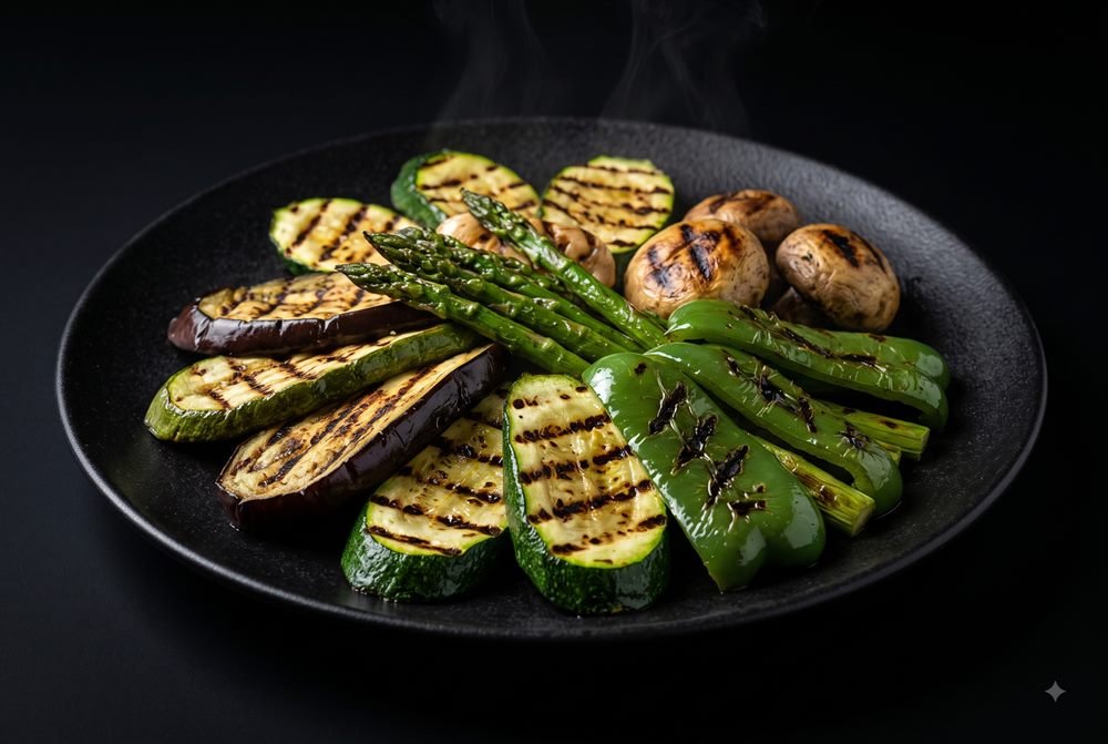Verde porque te quiero verde (verduras a la plancha)